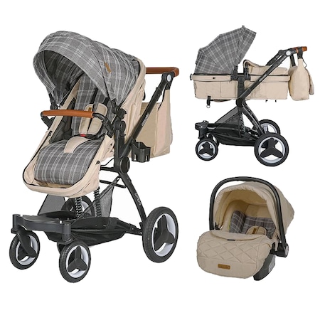 Carucior transformabil 3 in1 Coccolle Ambra Safari Beige review