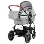 Carucior Kinderkraft 3 in 1 Moov, Gri