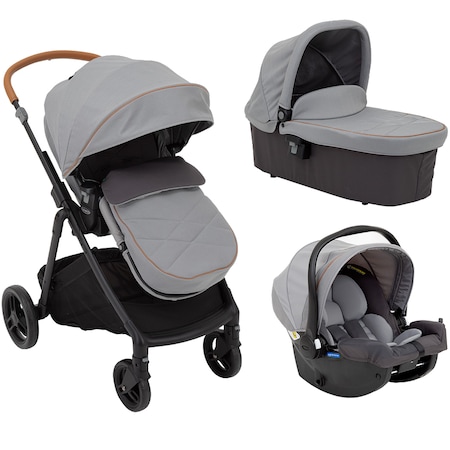 Carucior 3 in 1 Graco Near2Me Steeple Grey, Gri