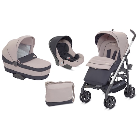 Carucior 3 In 1 Inglesina Zippy Pro System, Bej