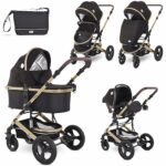 Carucior 3 in 1 Lorelli Boston Black Stars, Negru